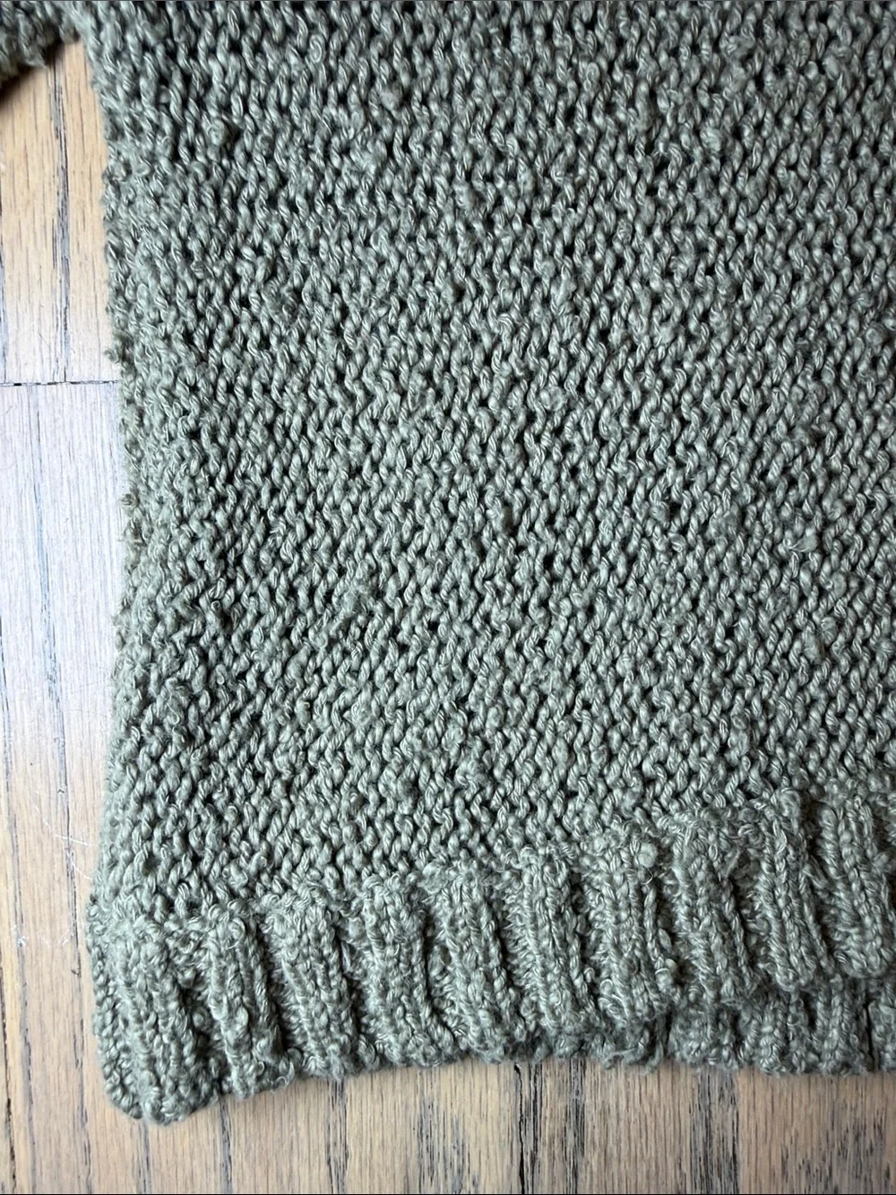 Billabong Women’s / Juniors Relaxed Knit Slouchy Sweater in Olive Size 1